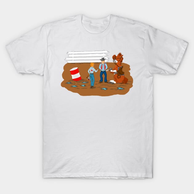 barrel racer T-Shirt by FreeSpirit1